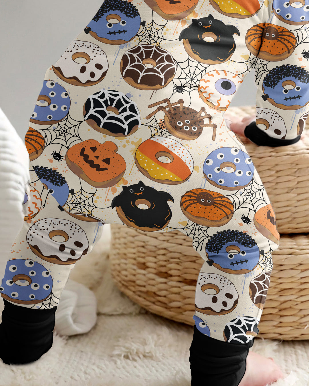 Cute Spooky Donuts Bamboo Convertible Zippy