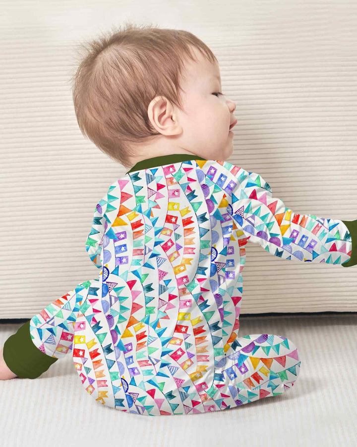 Gerippte Babykleidung mit individuellem Foto - Weich &amp; Skizzenhaft