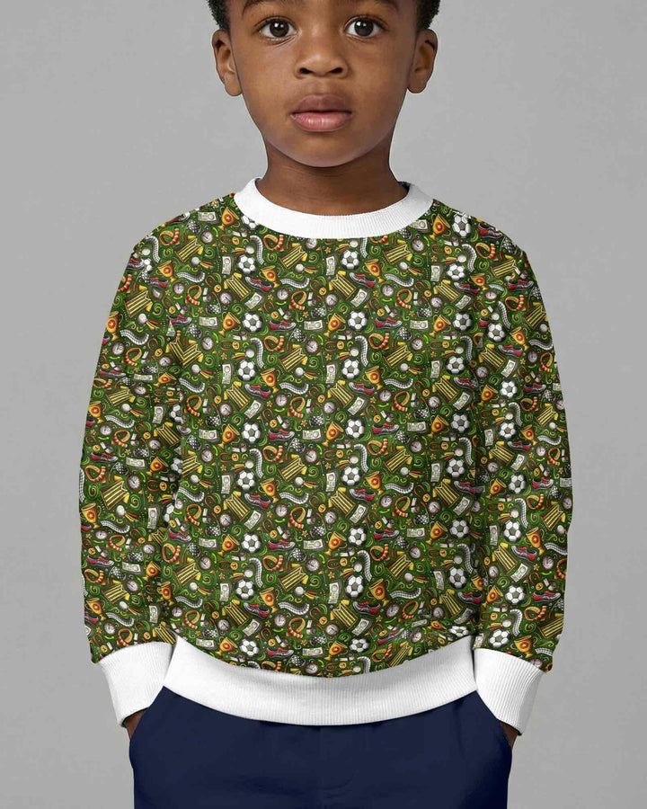 Sweatshirt mit Rundhalsausschnitt aus Bambusfaser