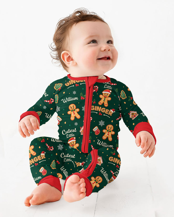 Custom Name Cutest Little Ginger Bamboo Convertible Zippy