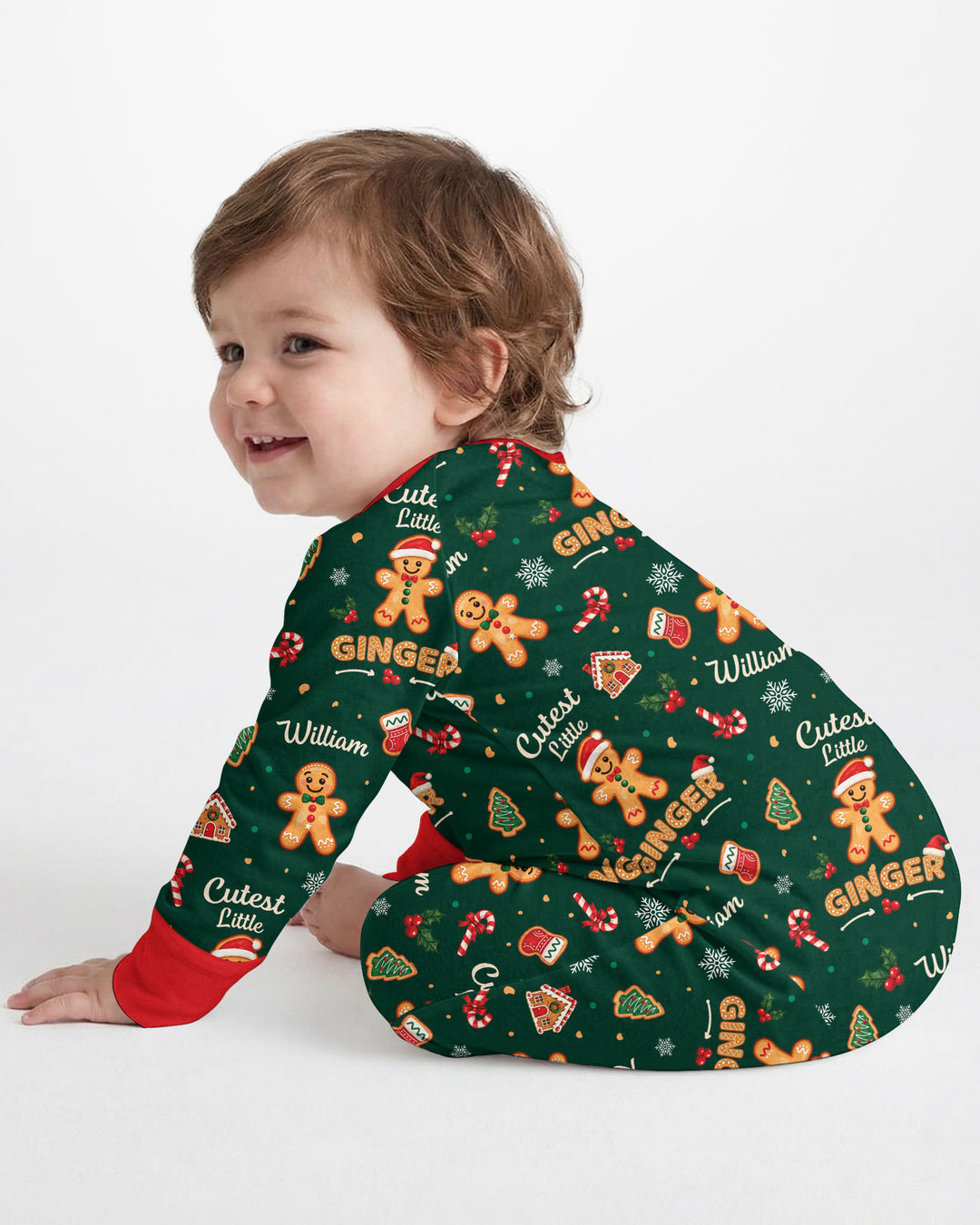 Custom Name Cutest Little Ginger Bamboo Convertible Zippy