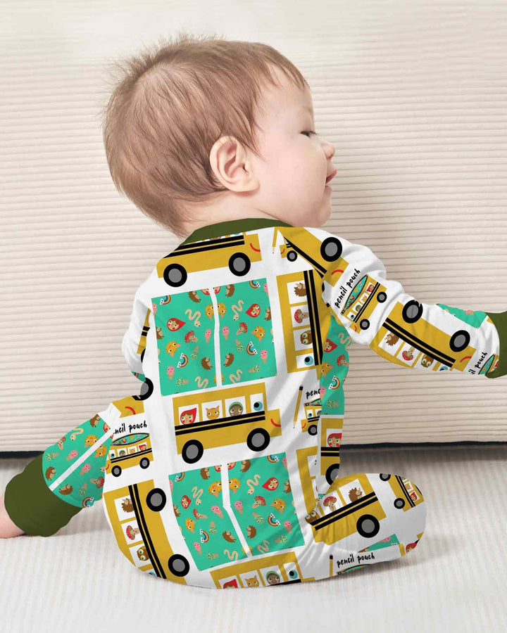 Gerippte Babykleidung mit individuellem Foto - Weich &amp; Skizzenhaft