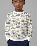 Sweatshirt mit Rundhalsausschnitt aus Bambusfaser