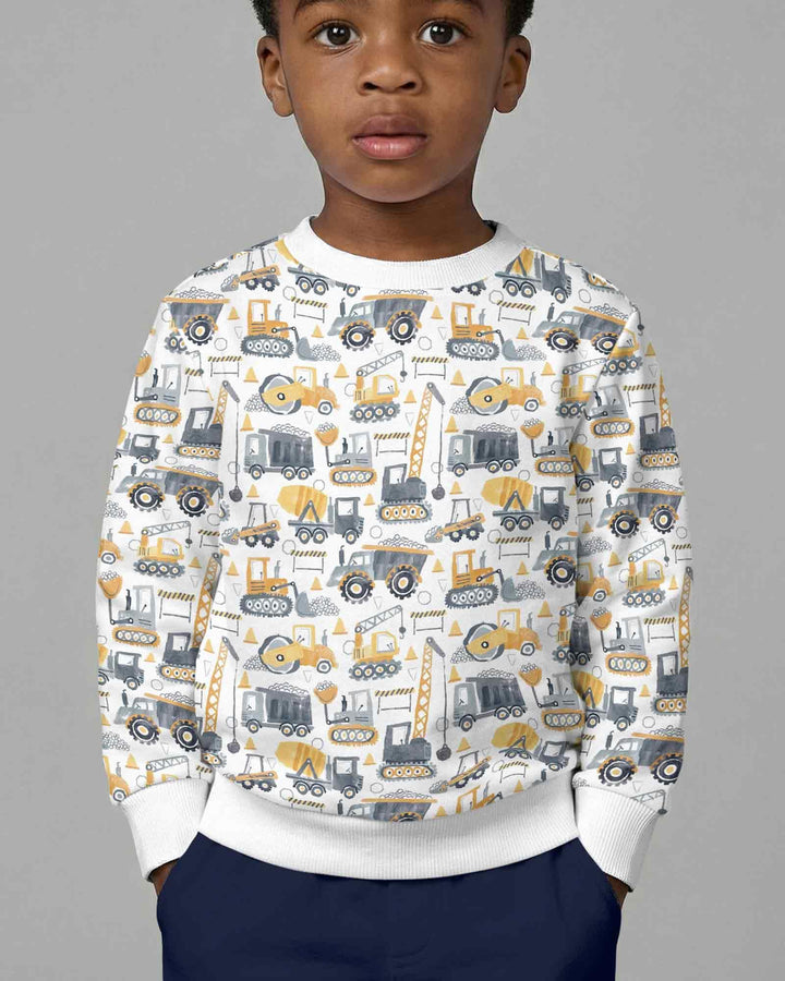 Sweatshirt mit Rundhalsausschnitt aus Bambusfaser