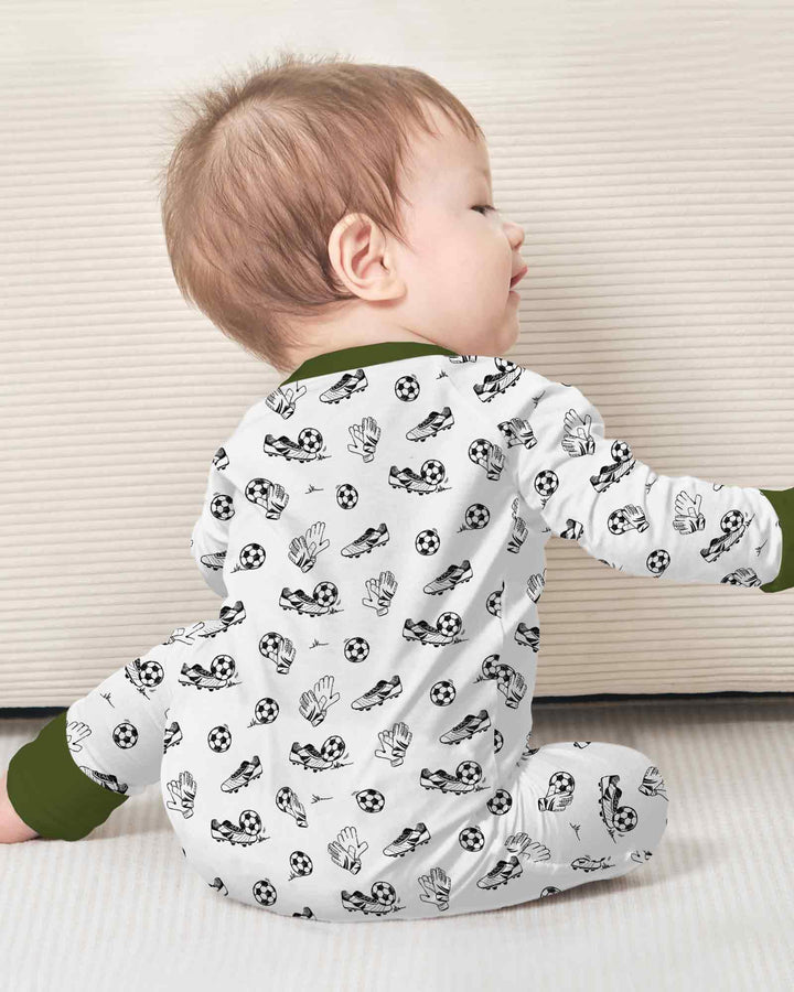 Gerippte Babykleidung mit individuellem Foto - Weich &amp; Skizzenhaft
