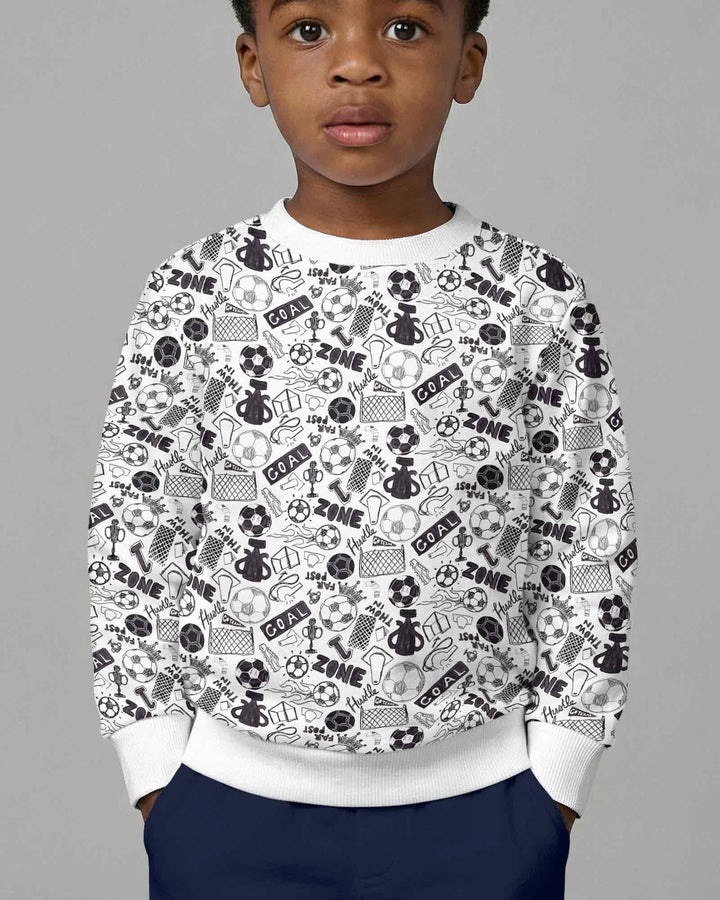 Sweatshirt mit Rundhalsausschnitt aus Bambusfaser