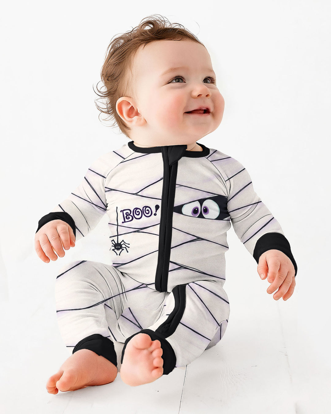 Little Mummy Halloween Bamboo Convertible Zippy