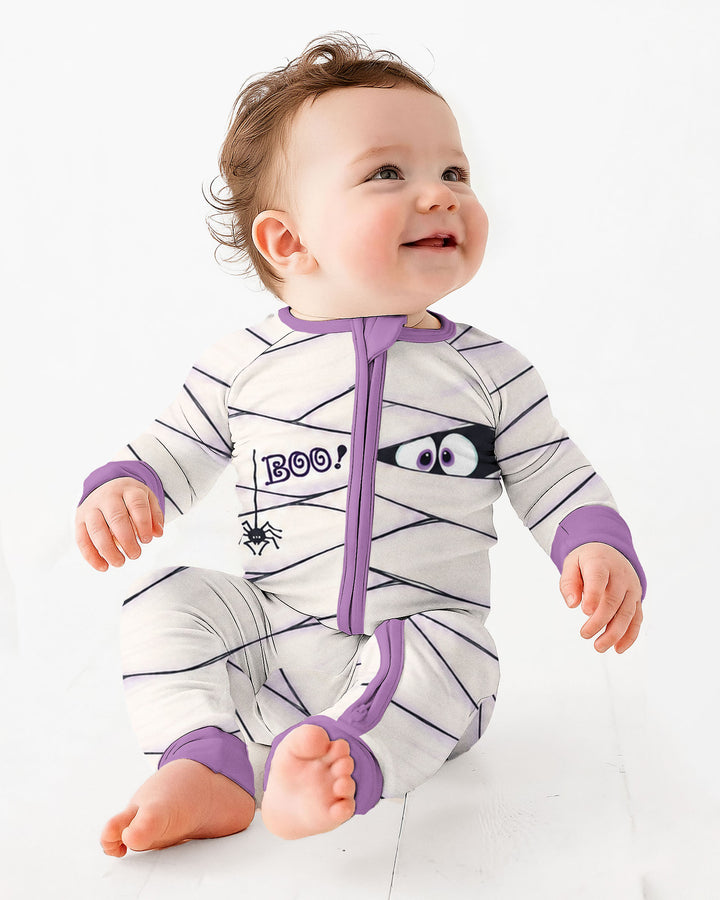 Little Mummy Halloween Bamboo Convertible Zippy