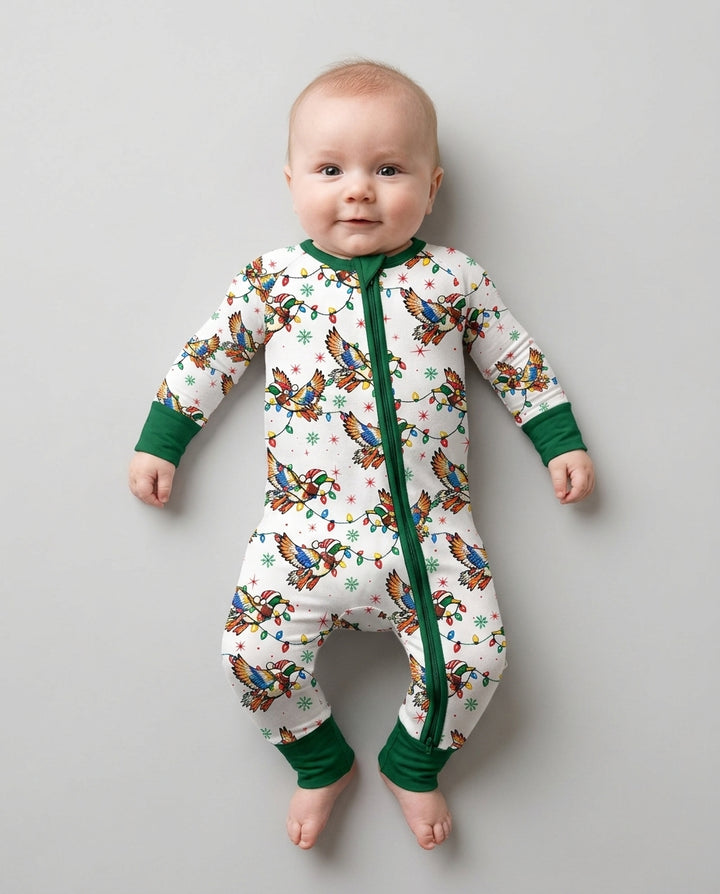 Preppy Christmas Mallard Duck Bamboo Convertible Zippy