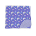 Brushing Teeth Toddler Blanket , Brushing Teeth Toddler Blanket - Default Title