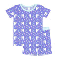 Brushing Teeth Two-Piece Short Sleeve Shorts Pajama Set , Brushing Teeth Two-Piece Short Sleeve Shorts Pajama Set - 12-18M