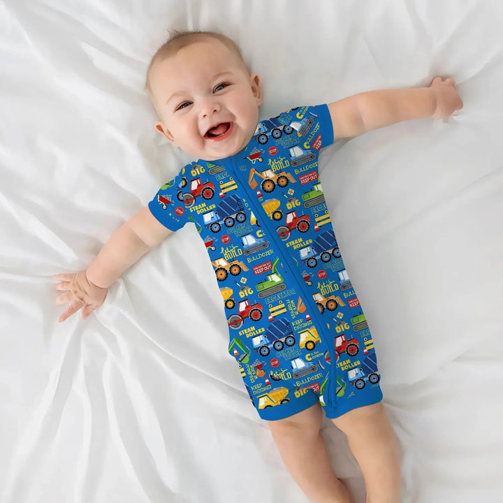 Build Your Own World Shorty Zippy , Build Your Own World Shorty Zippy - 0-3M / Yellow / Yellow
