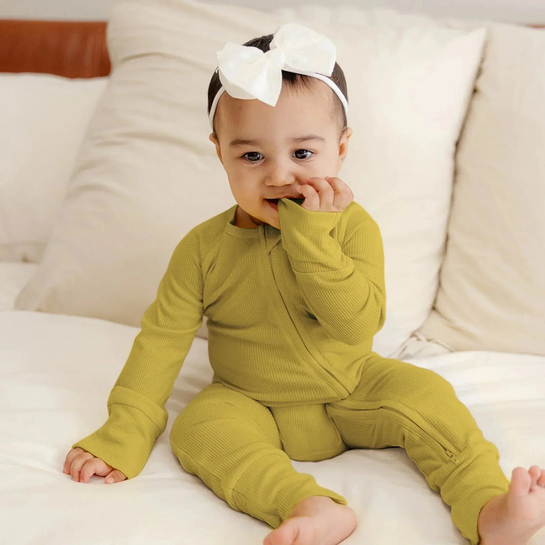 Buttercup Ribbed Convertible Zippy , Buttercup Ribbed Convertible Zippy - 0-3M