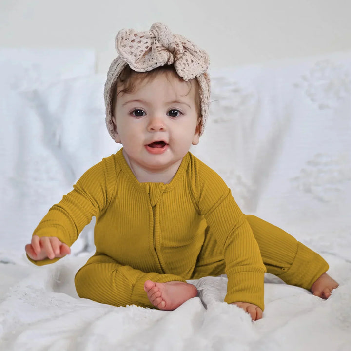 Buttercup Ribbed Convertible Zippy , Buttercup Ribbed Convertible Zippy - 0-3M