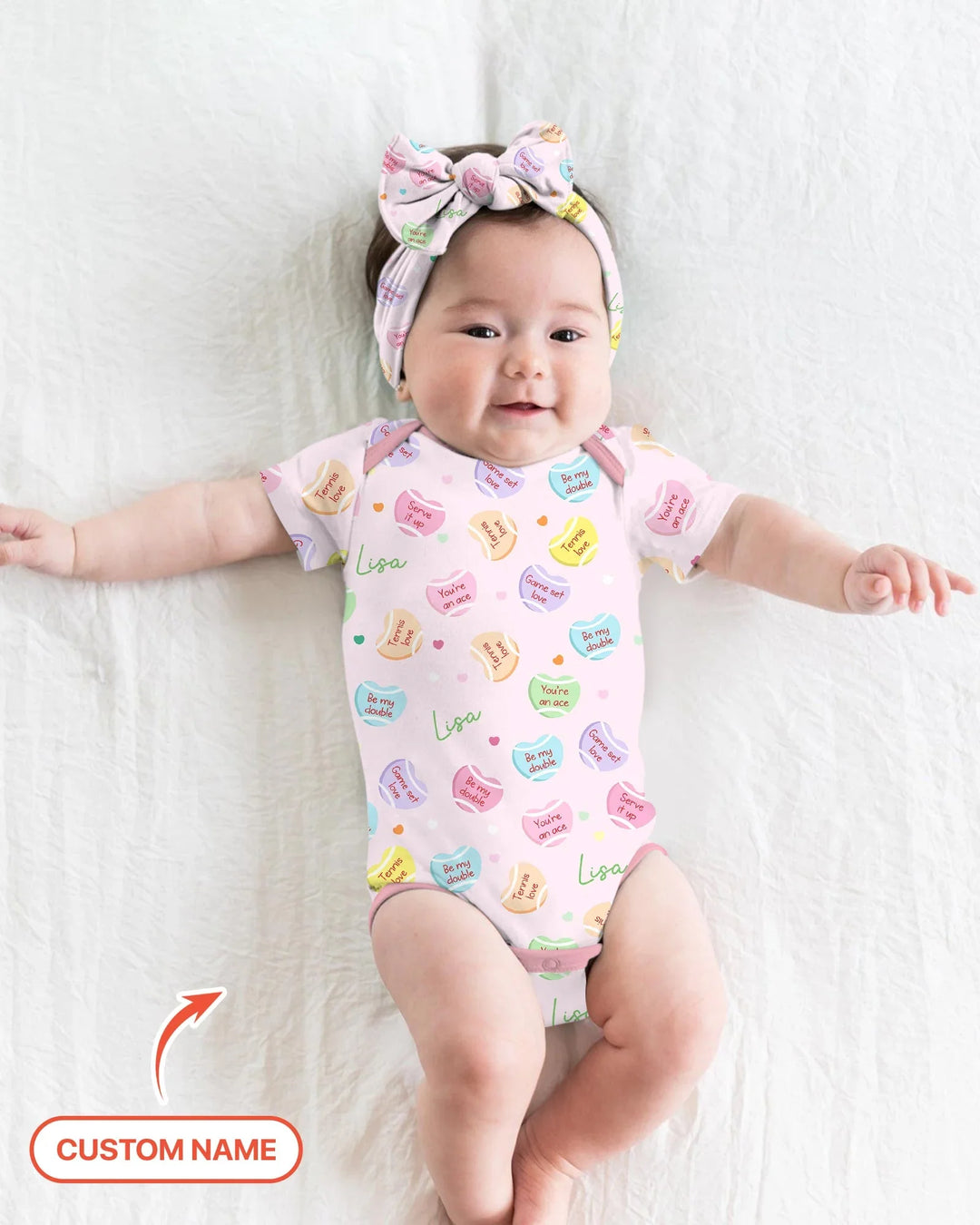 Gerippte Babykleidung mit individuellem Foto - Weich &amp; Skizzenhaft
