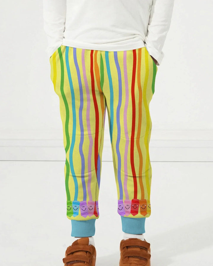 Happy Crayon Friends Bamboo Jogger