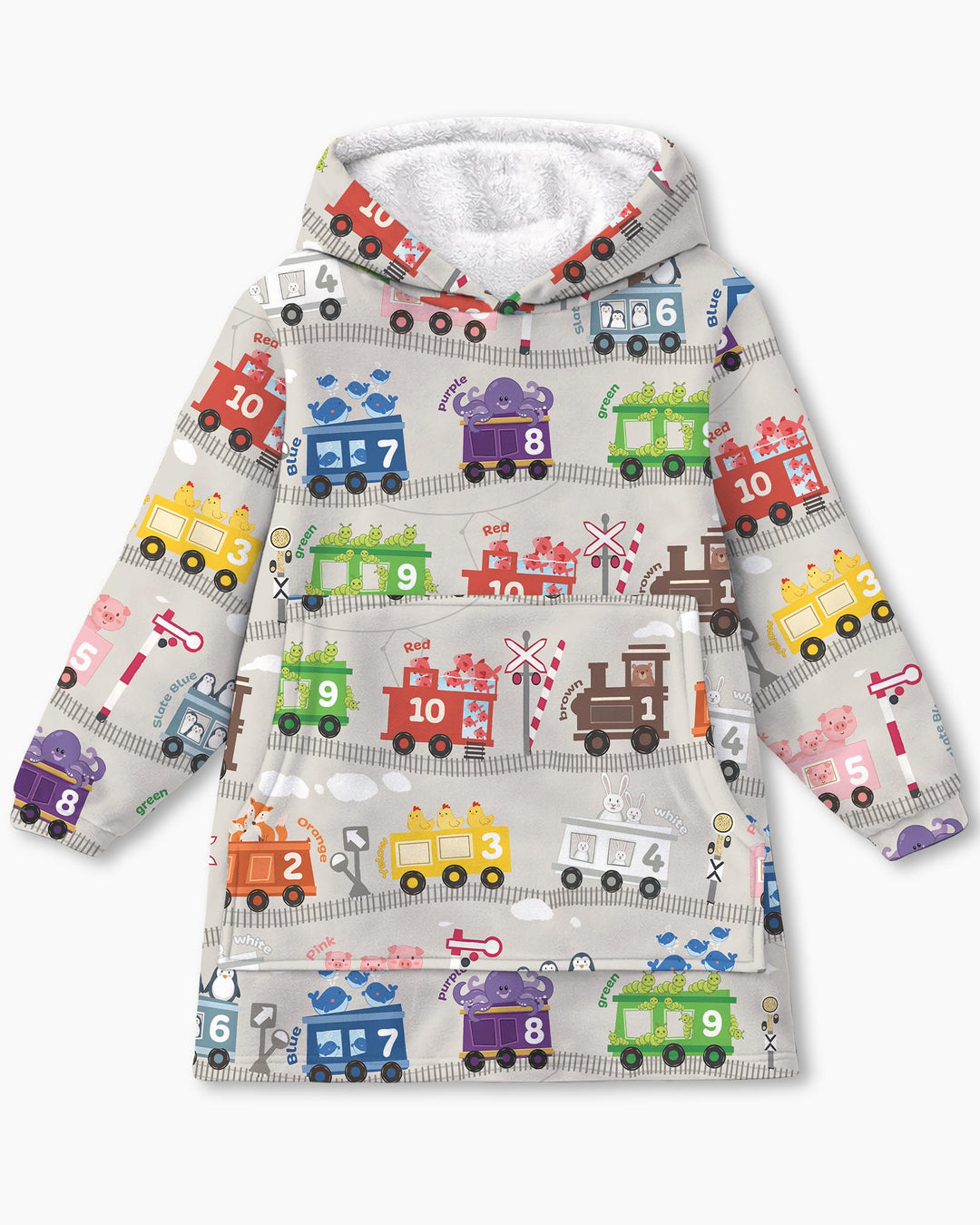 Benutzerdefinierter Bambus-Deckenhoodie (Vorlage)