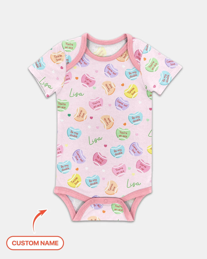 Gerippte Babykleidung mit individuellem Foto - Weich &amp; Skizzenhaft