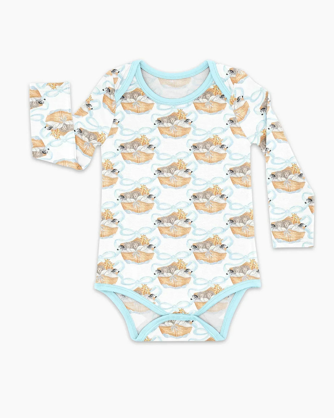 Gerippte Babykleidung mit individuellem Foto - Weich &amp; Skizzenhaft