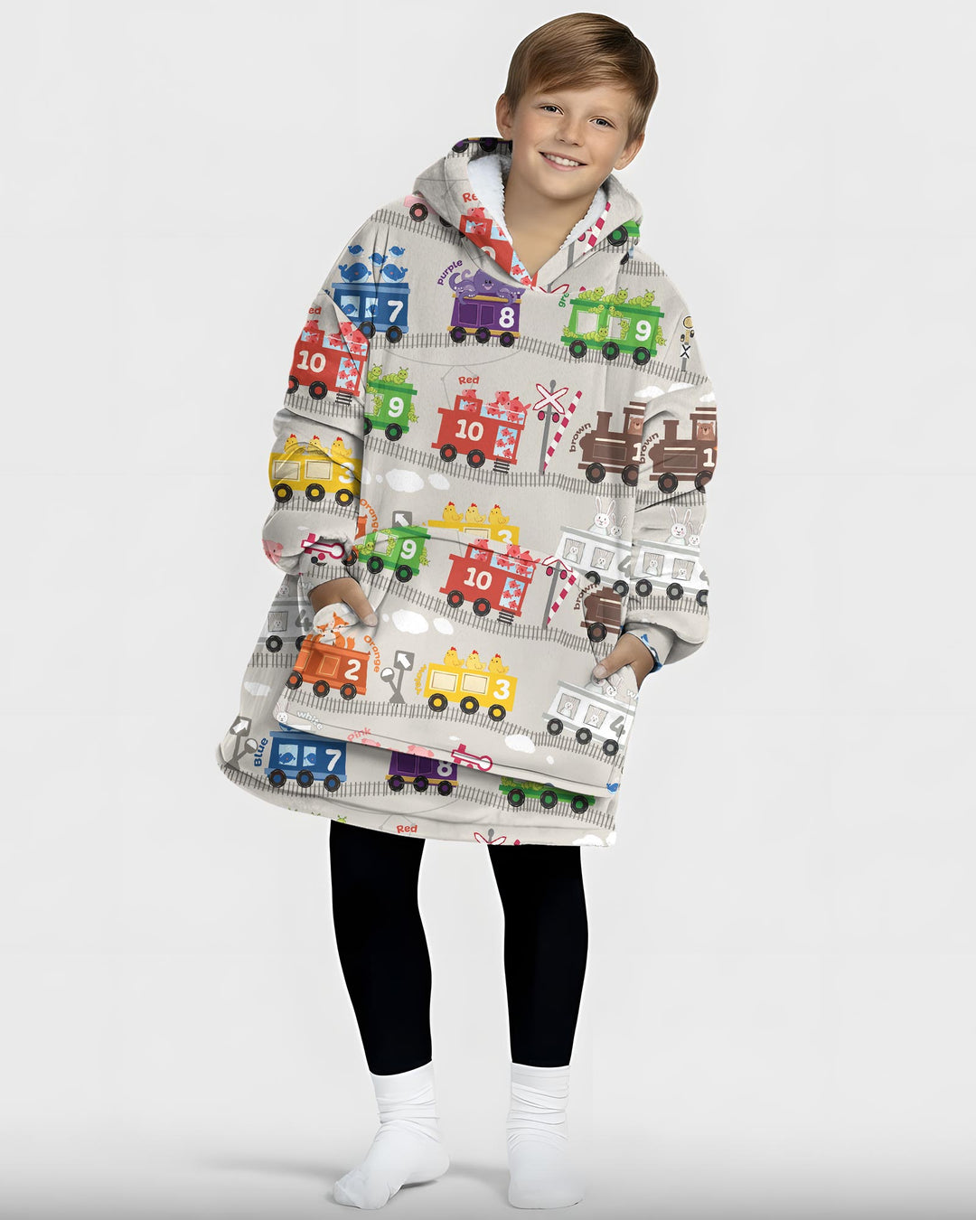 Benutzerdefinierter Bambus-Deckenhoodie (Vorlage)