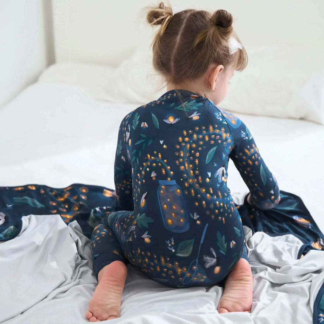 Catching Fireflies Convertible Zippered Romper , Catching Fireflies Convertible Zippered Romper - Newborn