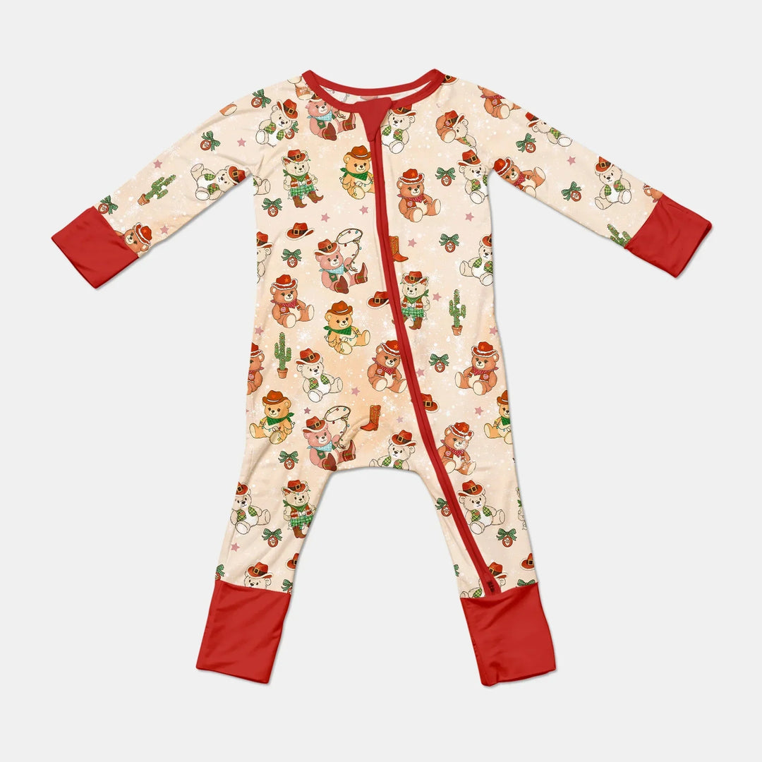 Christmas Cowboy Teddy Convertible Zippy , Christmas Cowboy Teddy Convertible Zippy - 0-3M