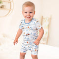 Christmas Sasquatch Two Piece Short Sleeve Shorts Pajama Set , Christmas Sasquatch Two Piece Short Sleeve Shorts Pajama Set - 12-18M