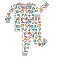 Construction Tools Two Piece Pajama Set , Construction Tools Two Piece Pajama Set - 12-18M