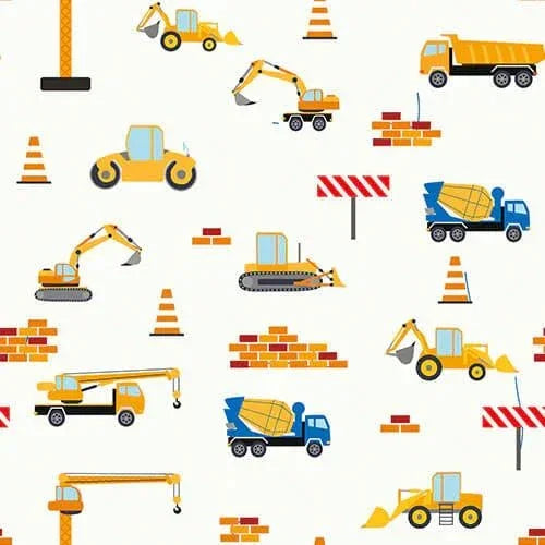 Construction Two Piece Short Sleeve Pajama Set , Construction Two Piece Short Sleeve Pajama Set - 12-18M