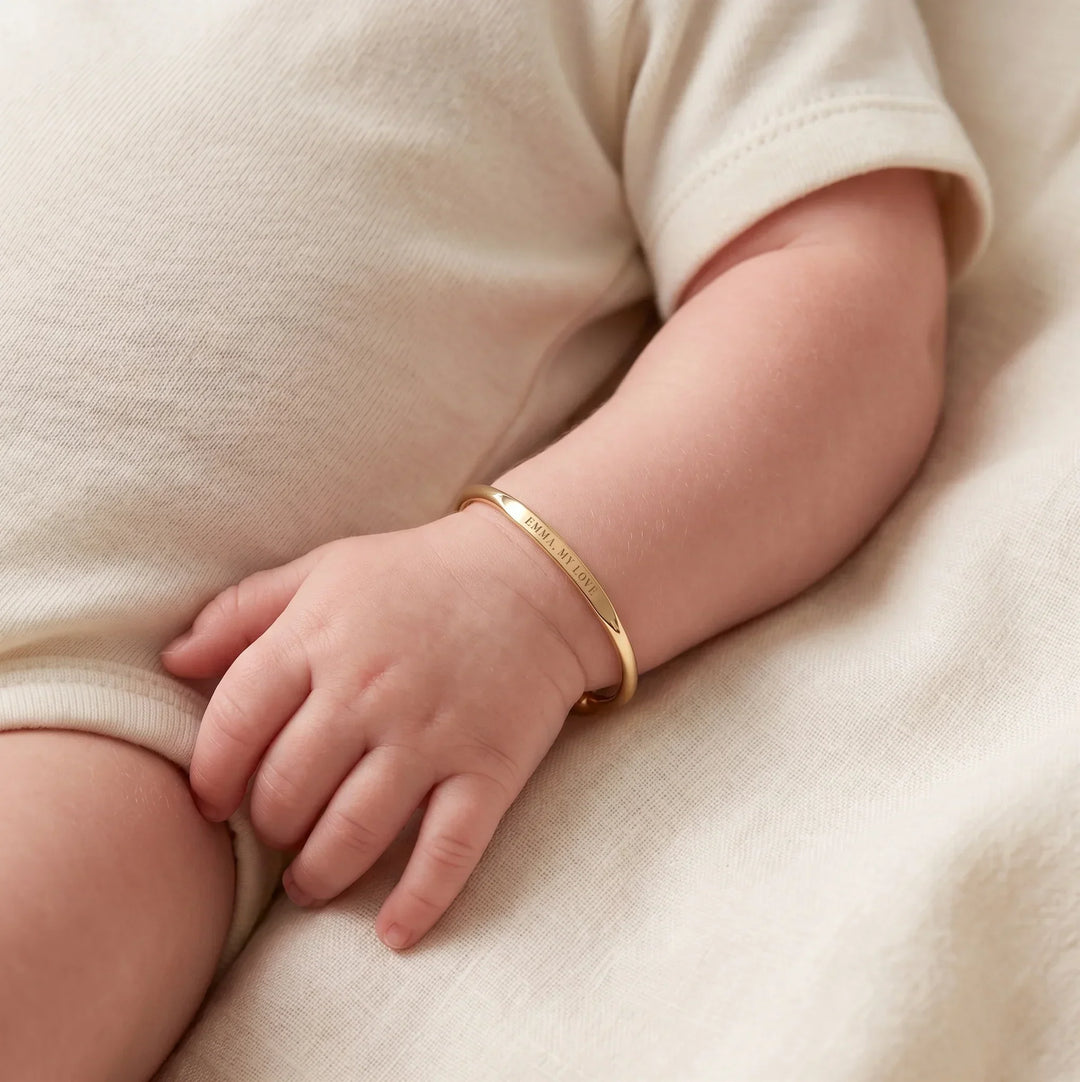 Das Erinnerungsstück Armband: Personalisiertes Babyarmband