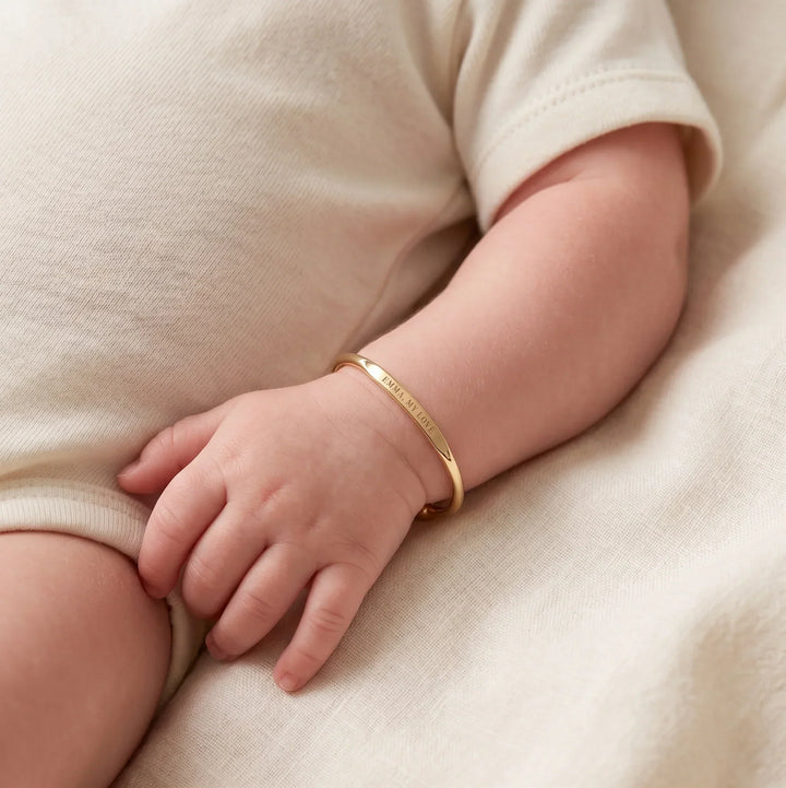 Das Erinnerungsstück Armband: Personalisiertes Babyarmband
