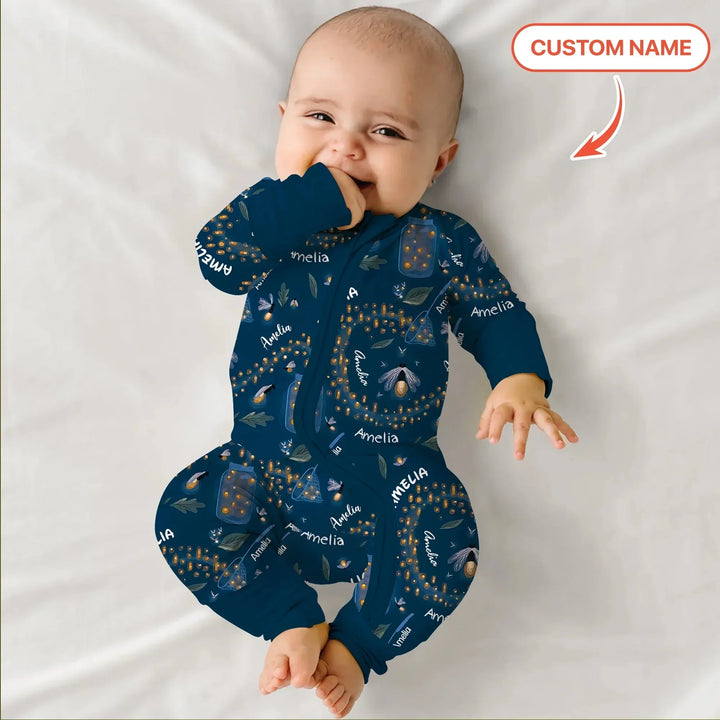 Custom Name Catching Fireflies Convertible Zippy , Custom Name Catching Fireflies Convertible Zippy - 0-3M