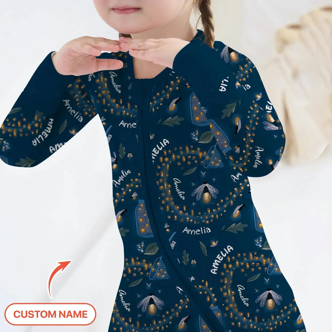 Custom Name Catching Fireflies Convertible Zippy , Custom Name Catching Fireflies Convertible Zippy - 0-3M