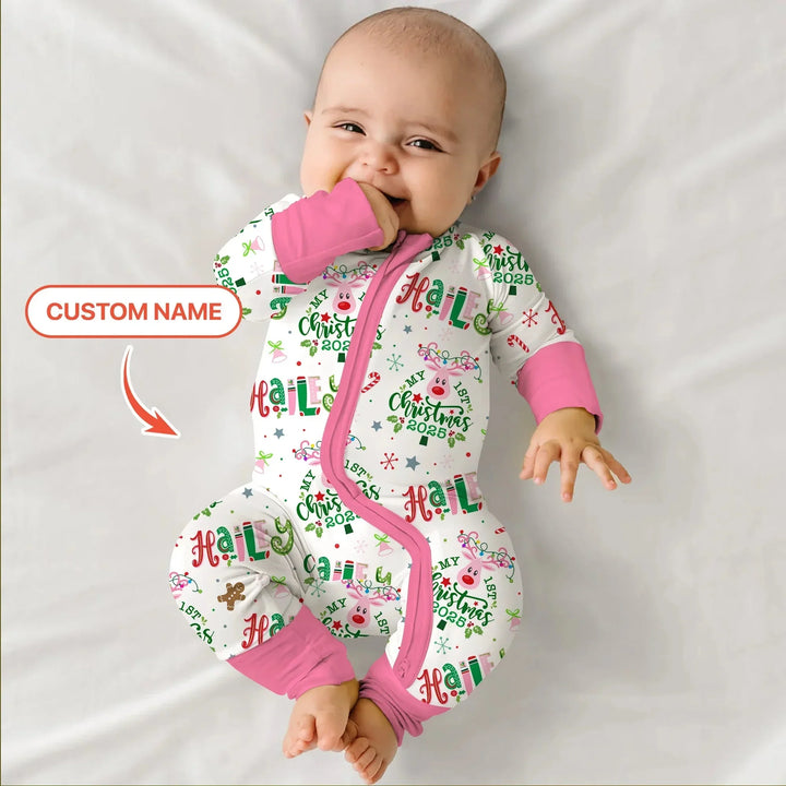 Custom Name "Whimsical Little Things" Convertible Zippy , Custom Name "Whimsical Little Things" Convertible Zippy - 0-3M