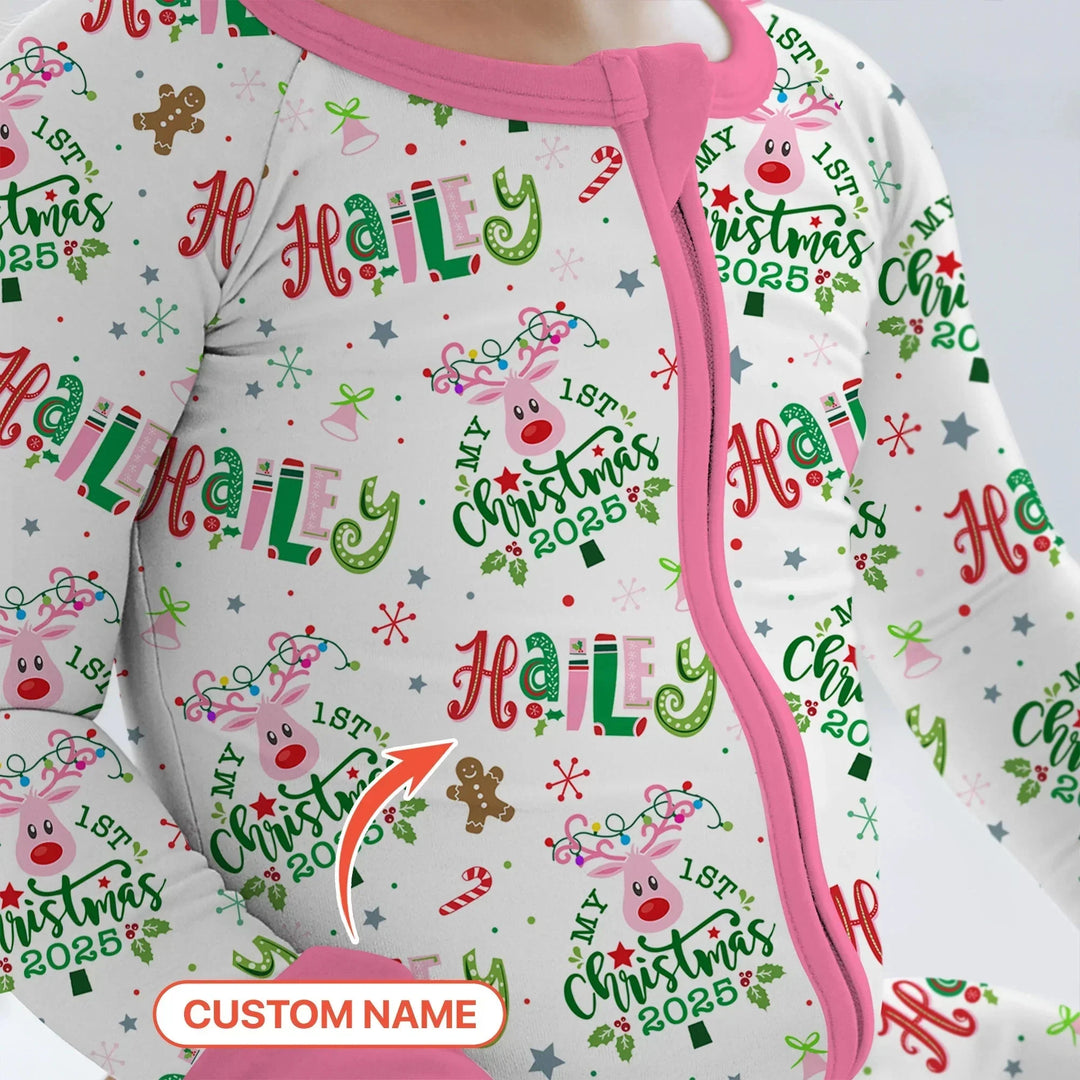 Custom Name "Whimsical Little Things" Convertible Zippy , Custom Name "Whimsical Little Things" Convertible Zippy - 0-3M