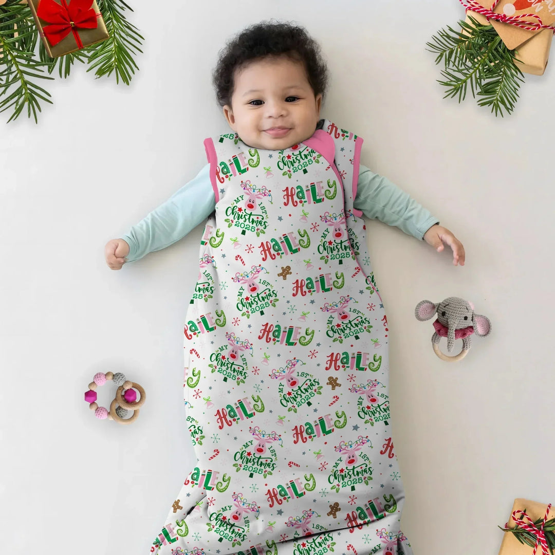 Custom Name "Whimsical Little Things" Sleep Bag , Custom Name "Whimsical Little Things" Sleep Bag - XS / 0.5 TOG