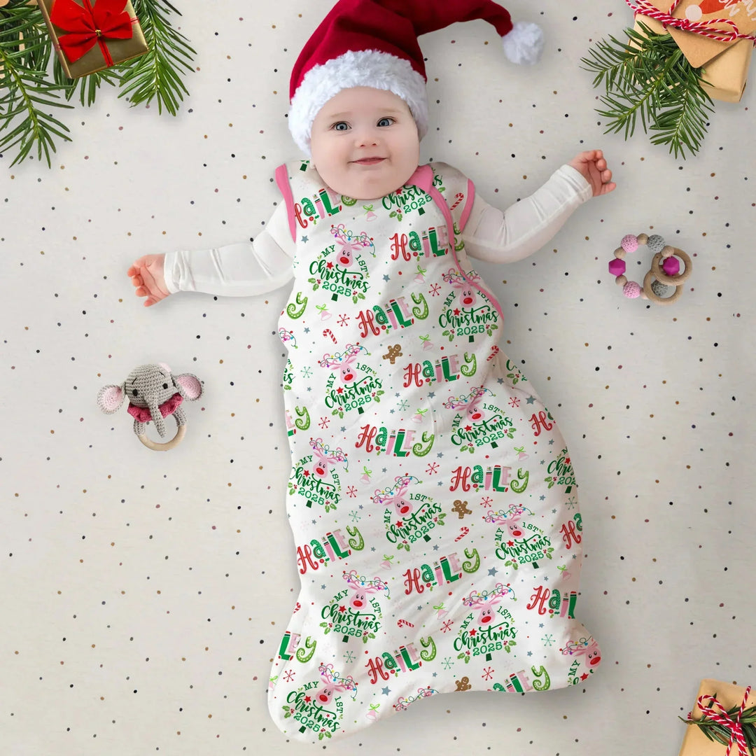 Custom Name "Whimsical Little Things" Sleep Bag , Custom Name "Whimsical Little Things" Sleep Bag - XS / 0.5 TOG