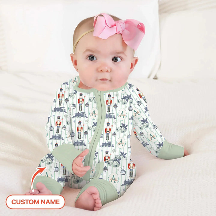 Custom Nutcracker Medium Blue Convertible Zippy , Custom Nutcracker Medium Blue Convertible Zippy - 0-3M