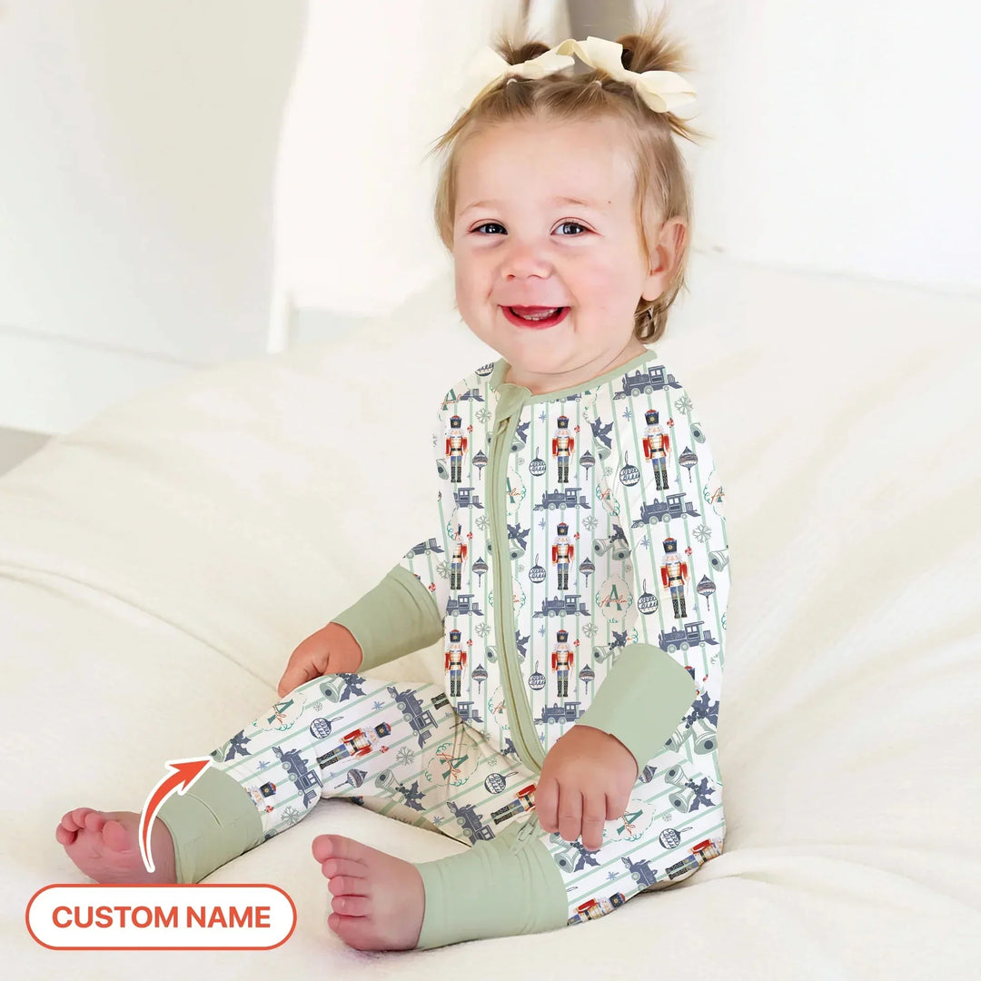 Custom Nutcracker Medium Blue Convertible Zippy , Custom Nutcracker Medium Blue Convertible Zippy - 0-3M