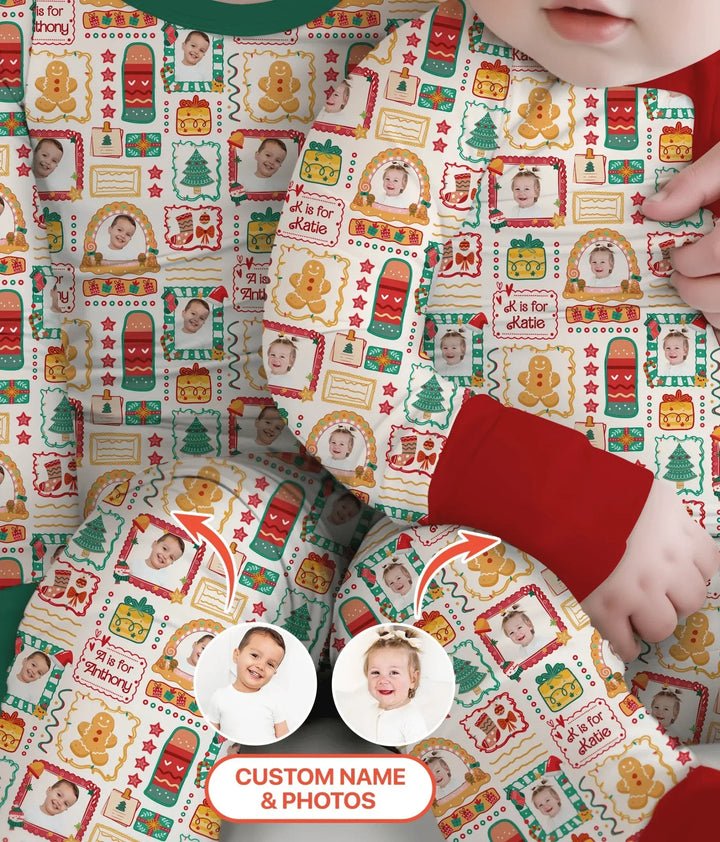 Custom Photo Christmas Frame Custom Name Convertible Zippy , Custom Photo Christmas Frame Custom Name Convertible Zippy - 0-3M