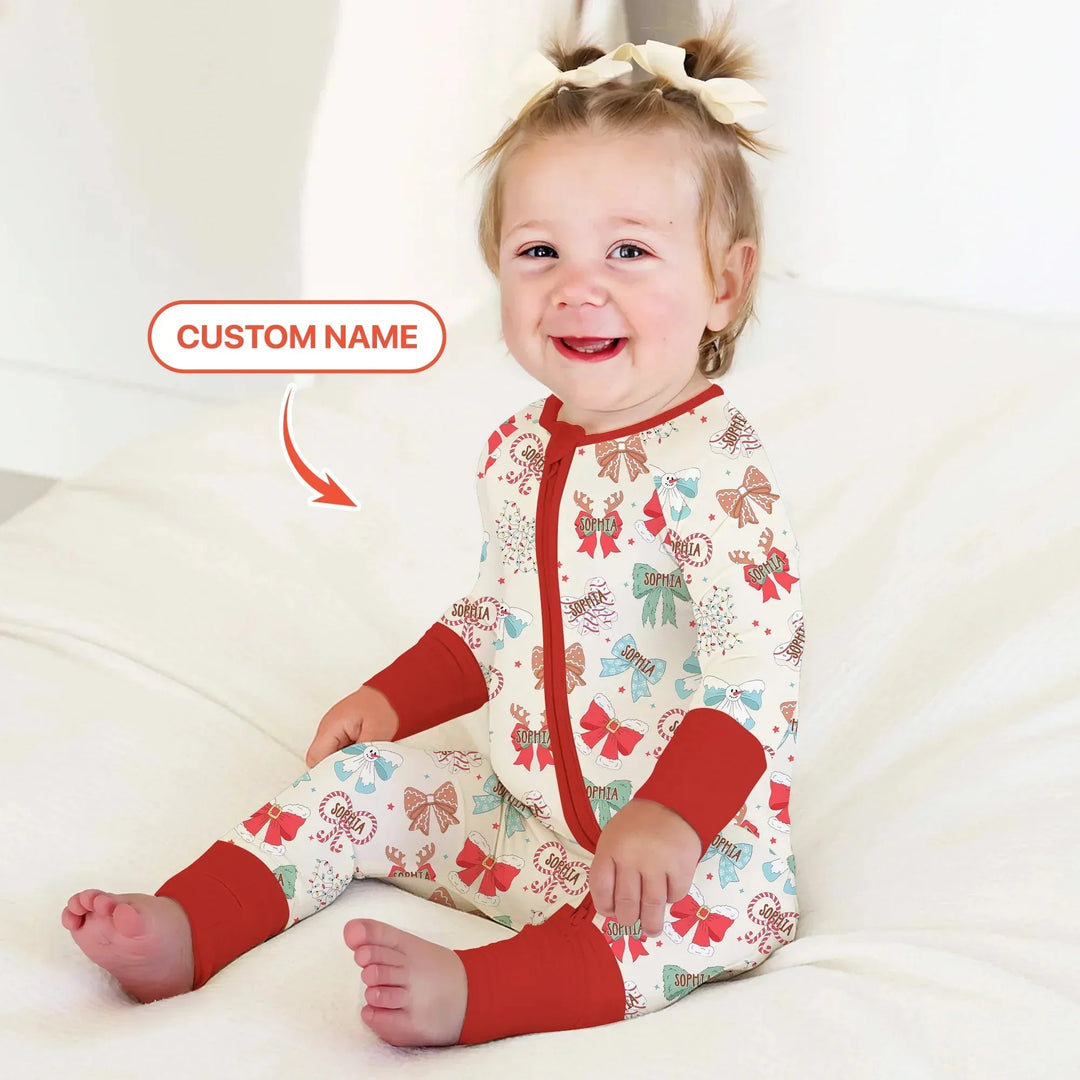 Custom Retro Bowl Christmas Convertible Zippy , Custom Retro Bowl Christmas Convertible Zippy - 0-3M
