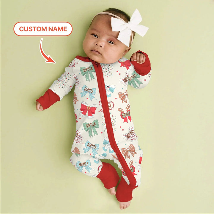 Custom Retro Bowl Christmas Convertible Zippy , Custom Retro Bowl Christmas Convertible Zippy - 0-3M