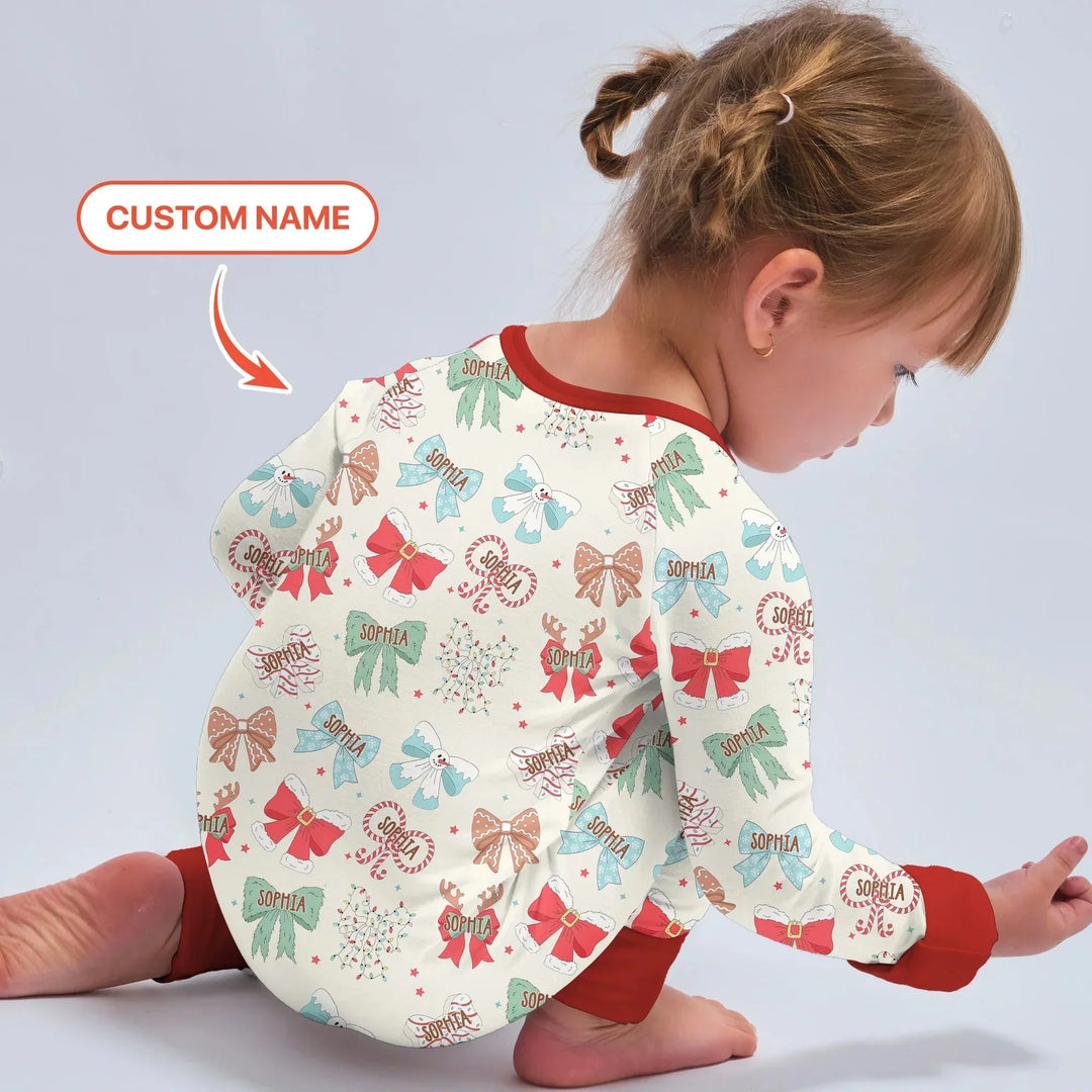 Custom Retro Bowl Christmas Convertible Zippy , Custom Retro Bowl Christmas Convertible Zippy - 0-3M