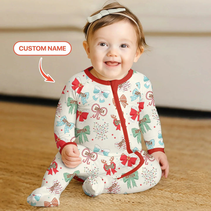 Custom Retro Bowl Christmas Convertible Zippy , Custom Retro Bowl Christmas Convertible Zippy - 0-3M