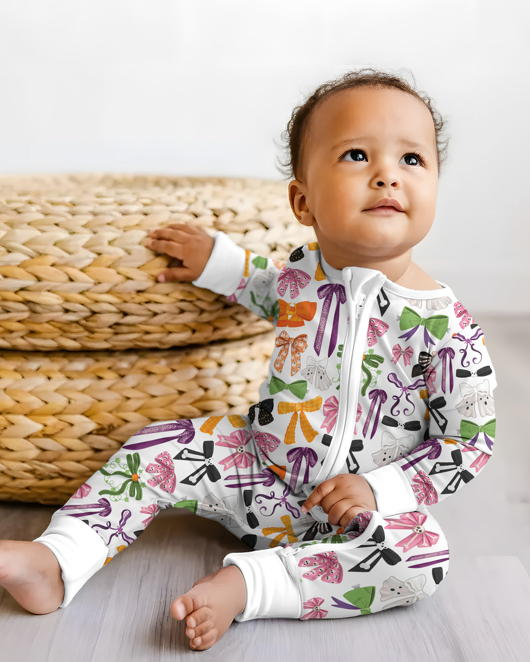 Halloween Coquette Bows Bamboo Convertible Zippy