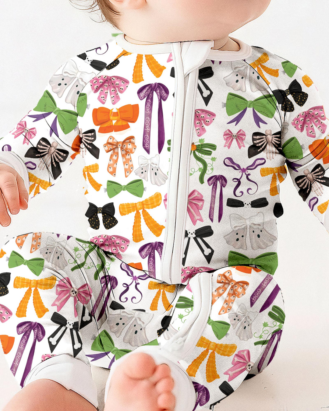 Halloween Coquette Bows Bamboo Convertible Zippy