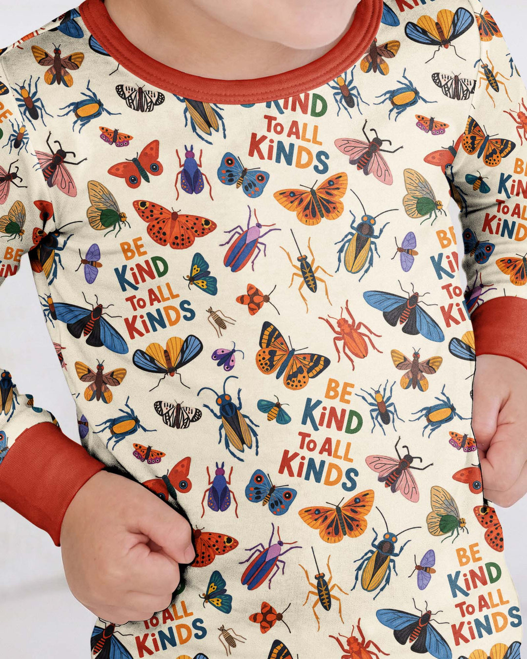 Be Kind To All Kinds Bamboo Two Piece Long Sleeve Pajama Set
