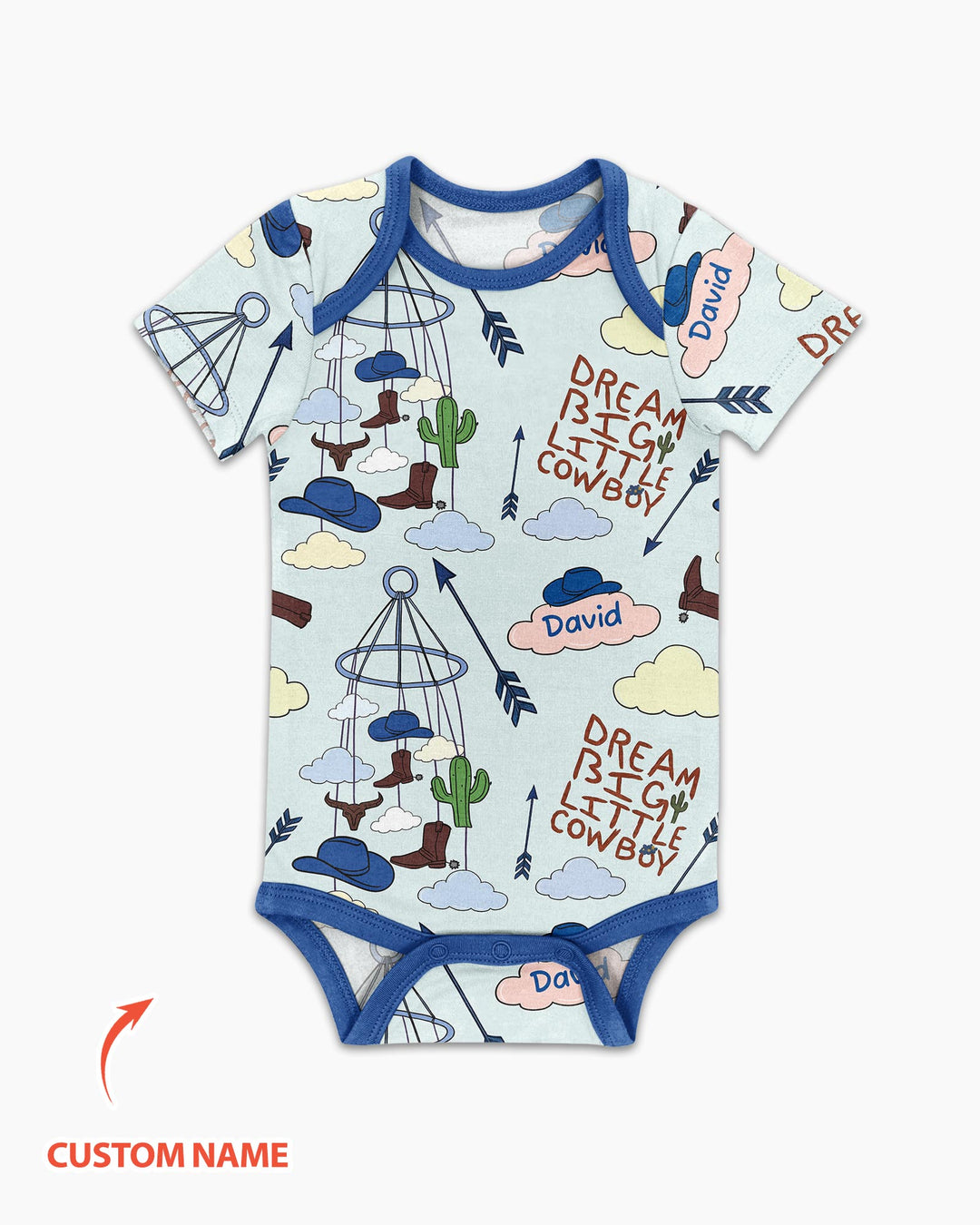 Gerippte Babykleidung mit individuellem Foto - Weich &amp; Skizzenhaft