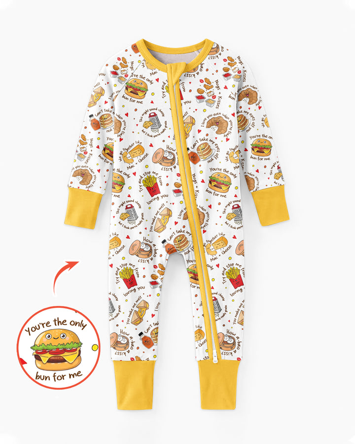 Food Puns Love Bamboo Convertible Zippy