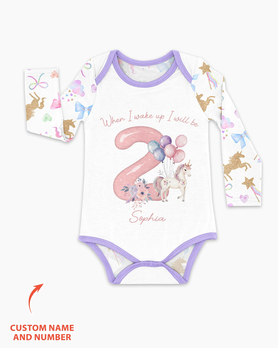Gerippte Babykleidung mit individuellem Foto - Weich &amp; Skizzenhaft